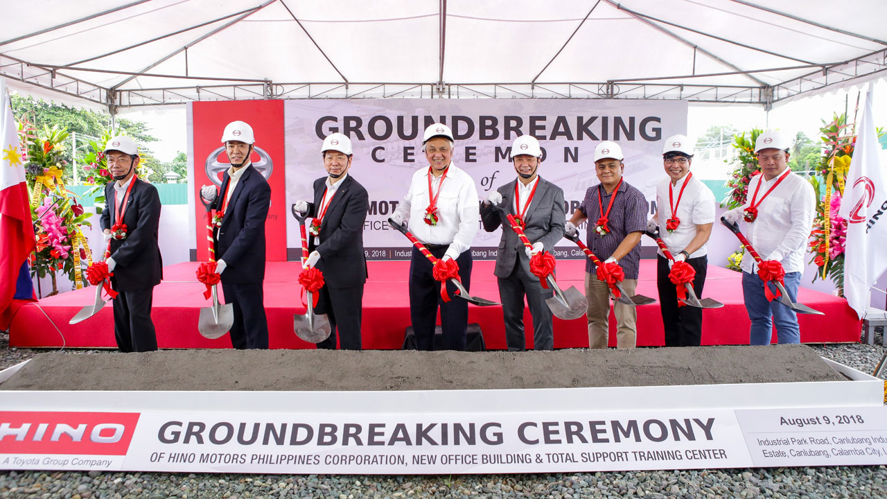 Hino invests further in workforce, breaks ground on new technical training center