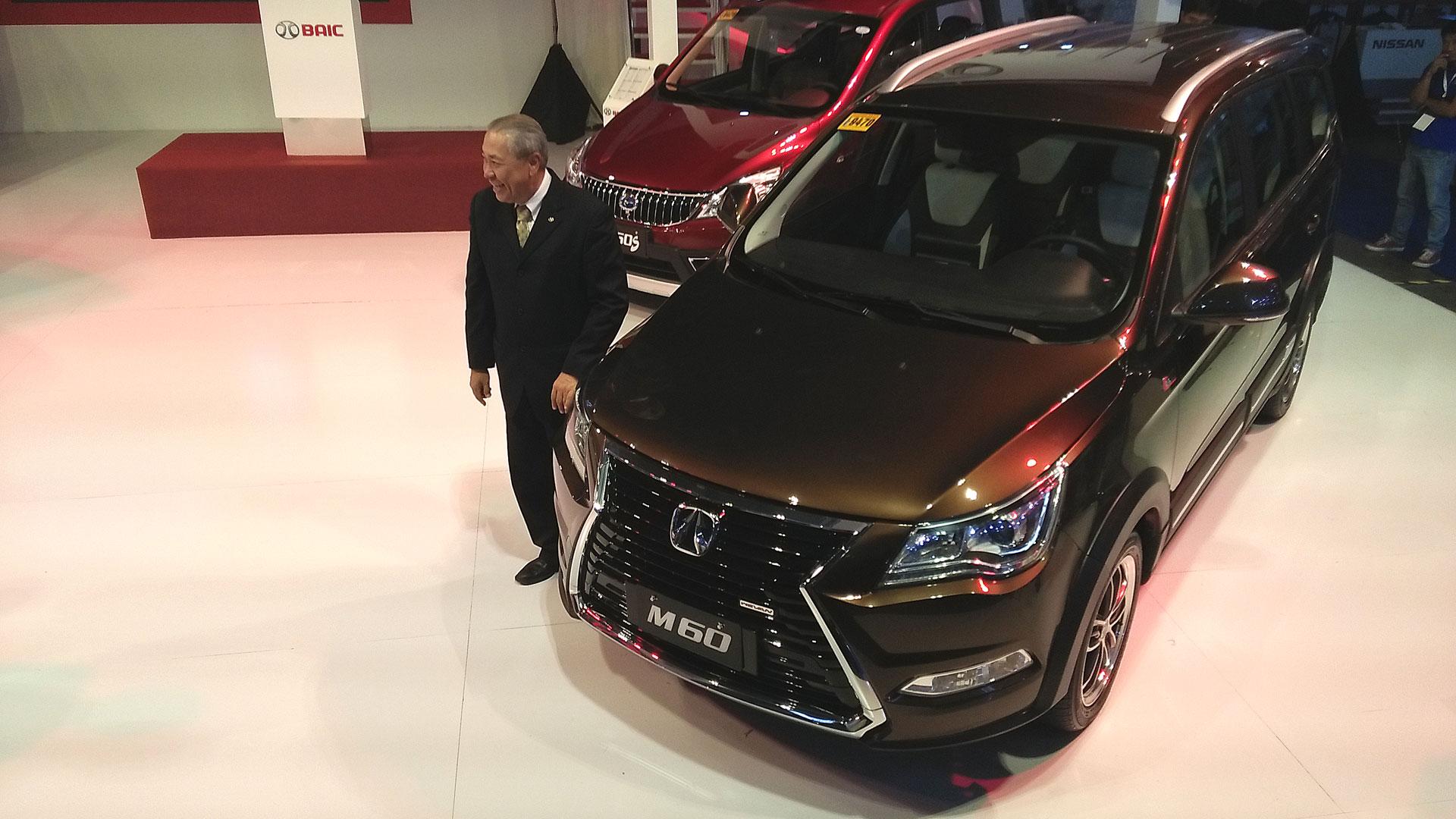 BAIC introduces big M60 MPV at PIMS 2018