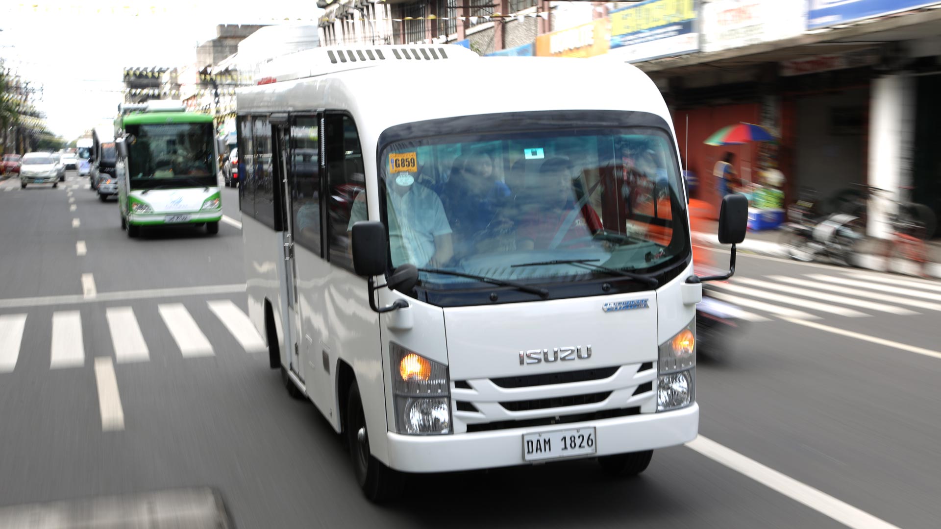 Isuzu continues to support LTFRB’s modern PUV caravan on Visayas leg, shows next-model NLR77 Class 2 PUV