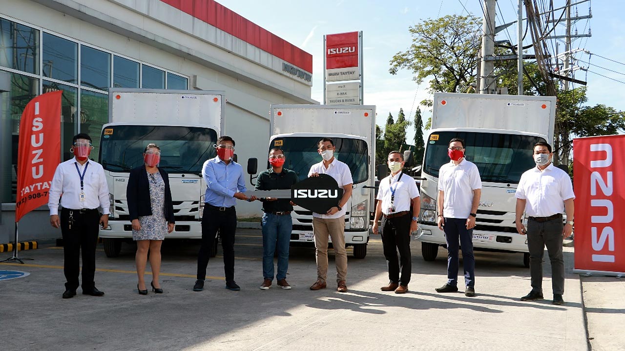 Isuzu Philippines completes 46-truck turnover to Nutriasia affiliate First PGMC