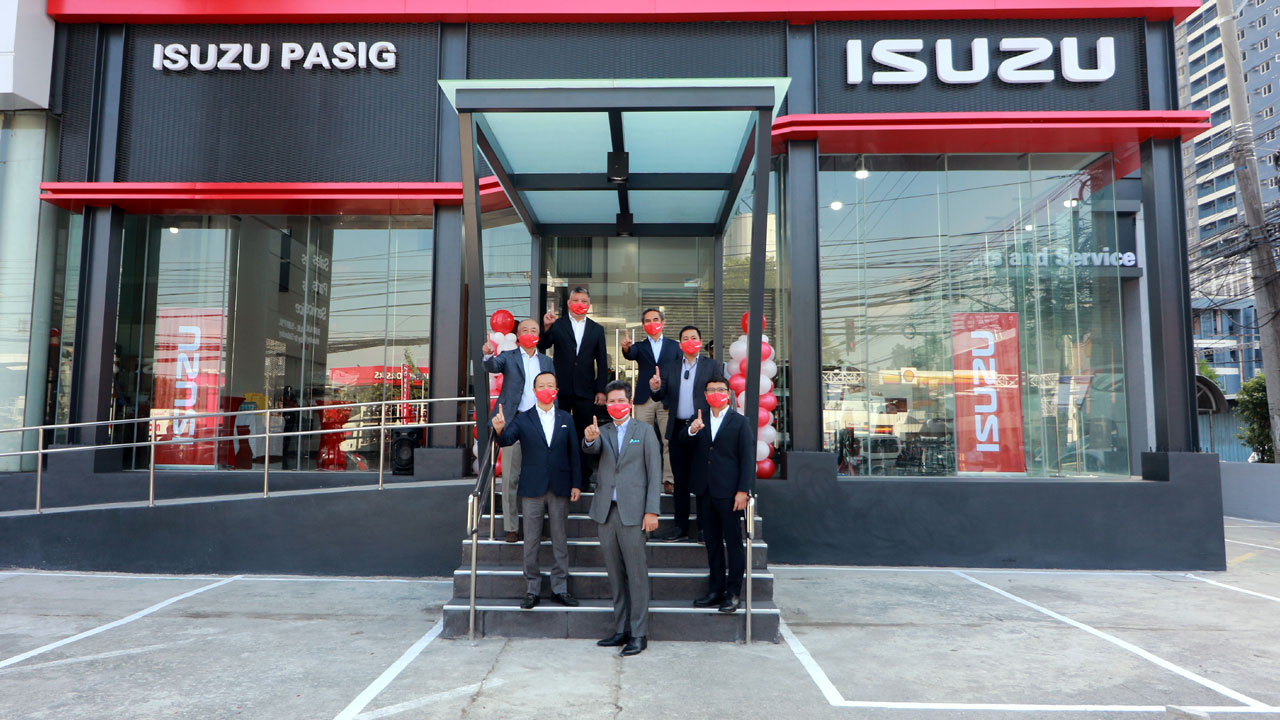 Isuzu opens bigger Pasig dealership and truck center with 14 service bays