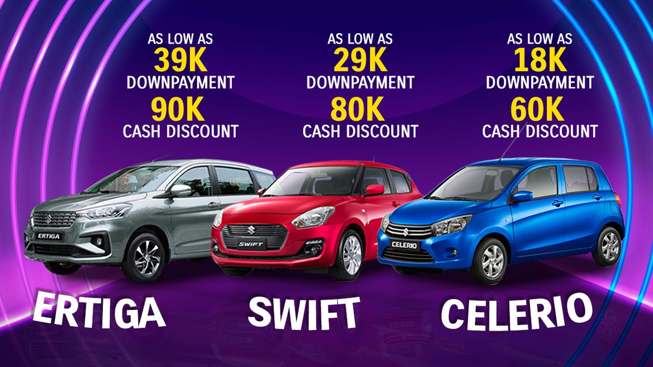 Suzuki Philippines rolls out low down and big discounts Ride Your Dream promo for July