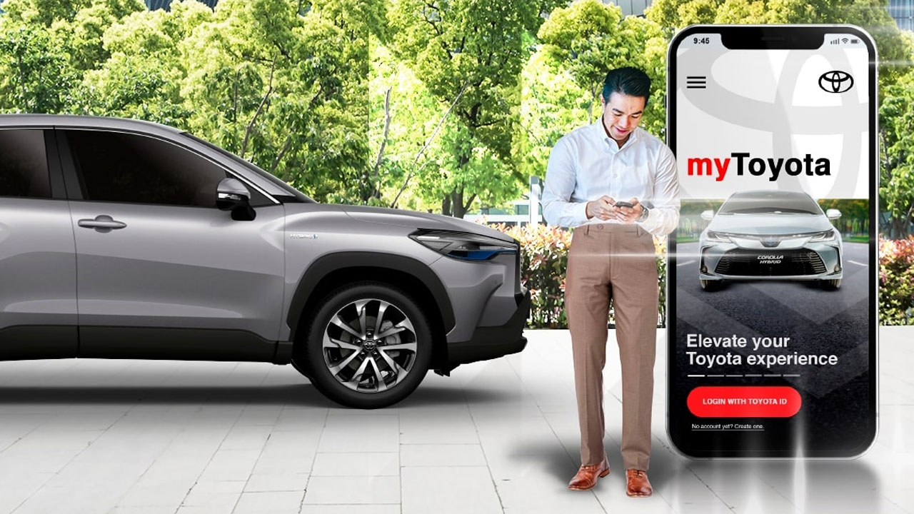 myToyota customer interaction platform now also accessible through mobile apps