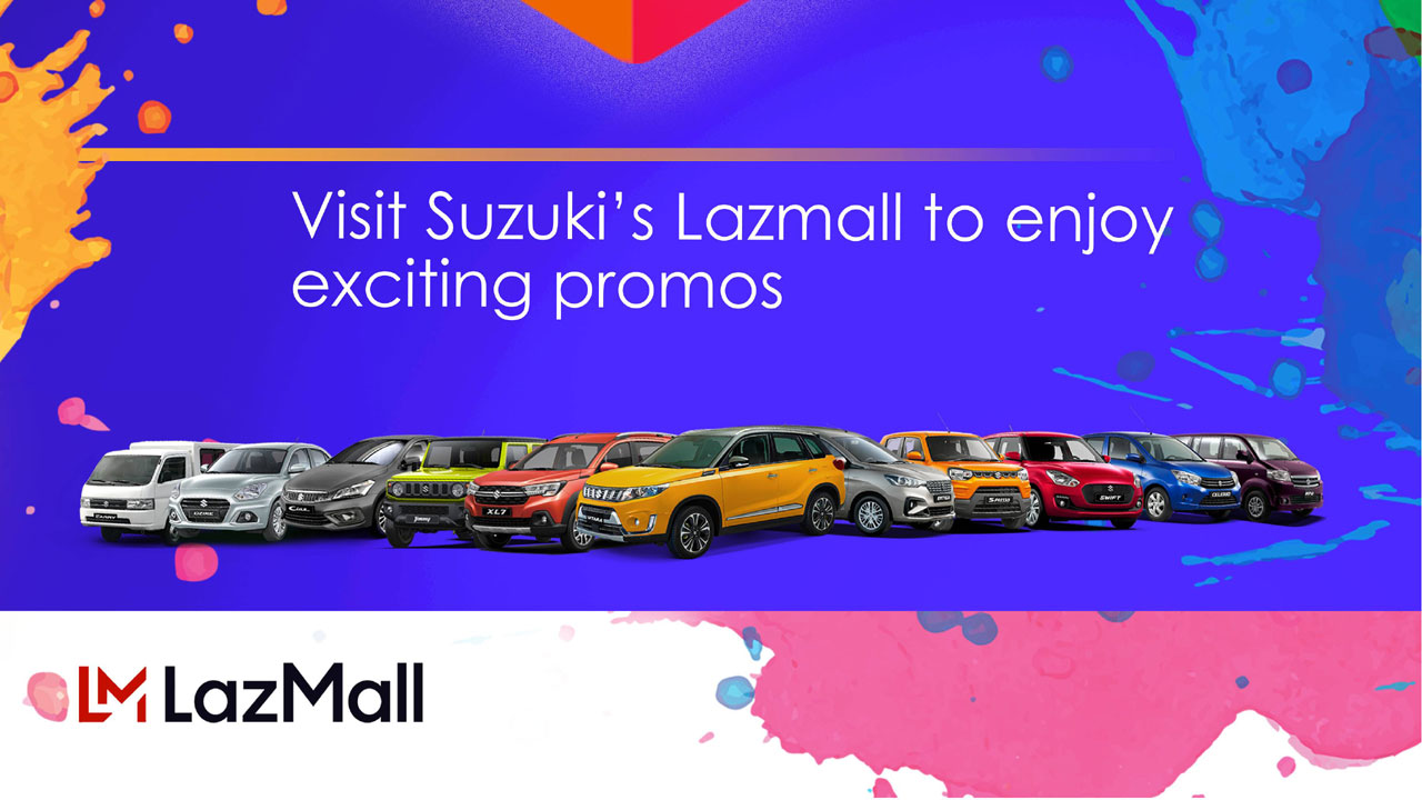 Suzuki car buying reservation vouchers now on Lazada