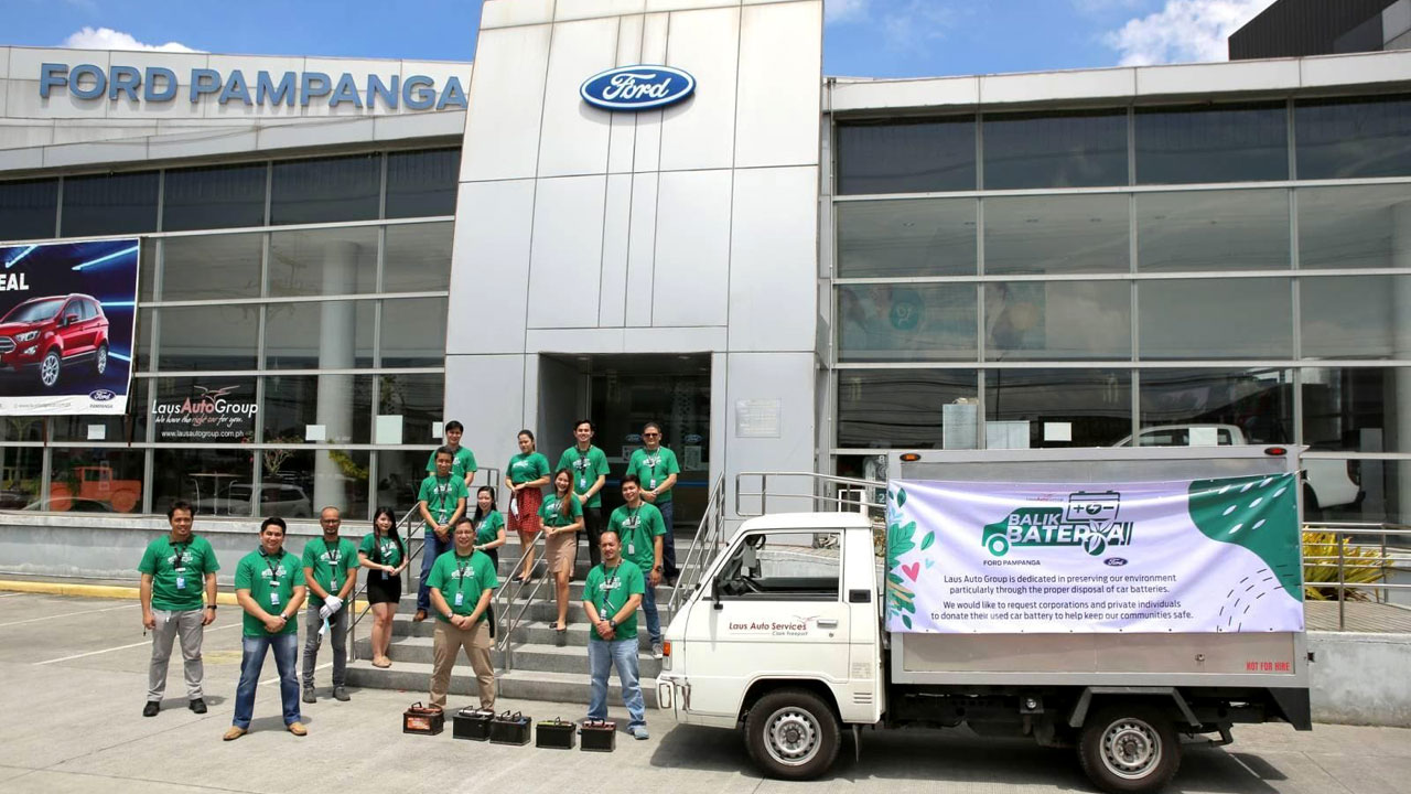 LausGroup’s Ford dealership, first to implement ‘Balik Baterya’ program