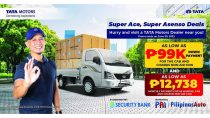 Tata Super Ace on low down and monthly payments promo until June