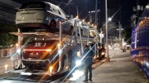 AION Y crossover EVs seen being delivered in Makati